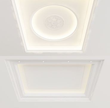 European-style ceiling