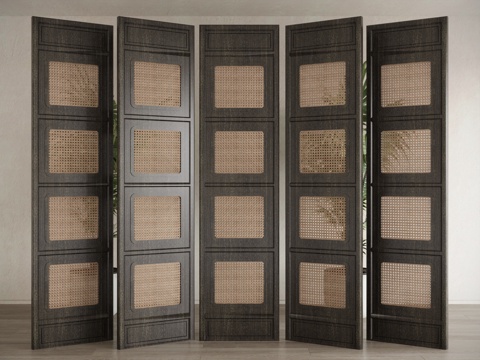 New Chinese Screen Wooden Screen Partition