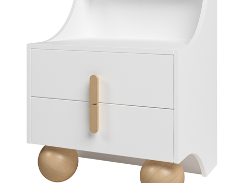 Nordic Simple Bedside Table Bedside Table Low Cabinet Decorative Cabinet