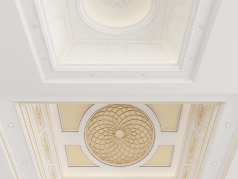 European-style ceiling