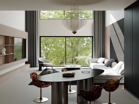 Modern Italian DiningRoom