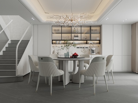 Modern Affordable Luxury Style DiningRoom