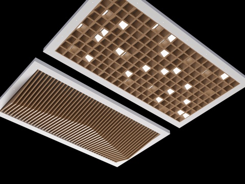 Modern Industrial Ceiling Modern Square Ceiling Grille Ceiling Lu Fangtong Grille Ceiling Square