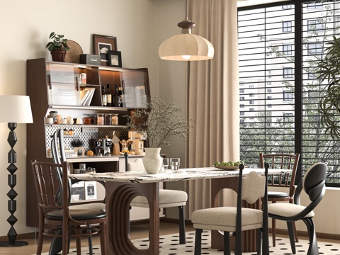 Mid-century Style DiningRoom