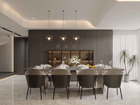 Modern Italian DiningRoom