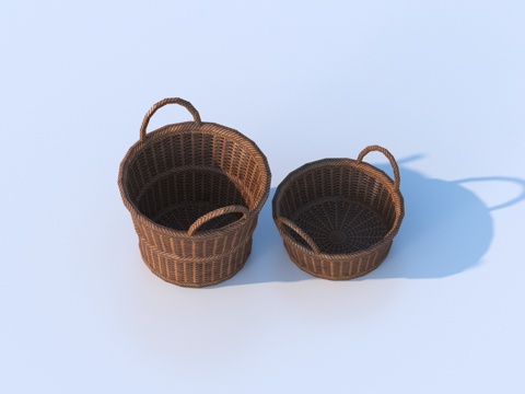 Vegetable Basket Storage Basket Rattan Basket