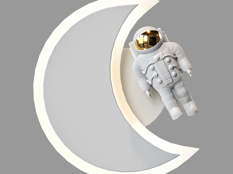 Modern minimalist wall lamp wall lamp minimalist wall lamp astronaut wall lamp children room wall lamp