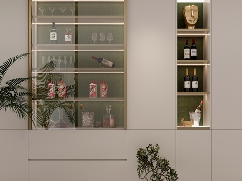 Modern Wine Cabinet