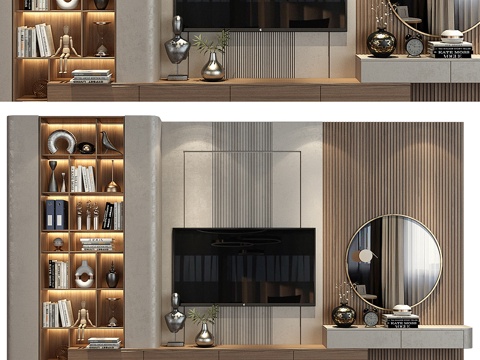 Modern TV Wall