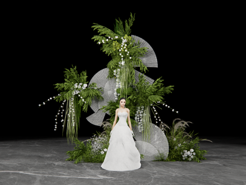 Niche Wedding Natural Style Floriculture