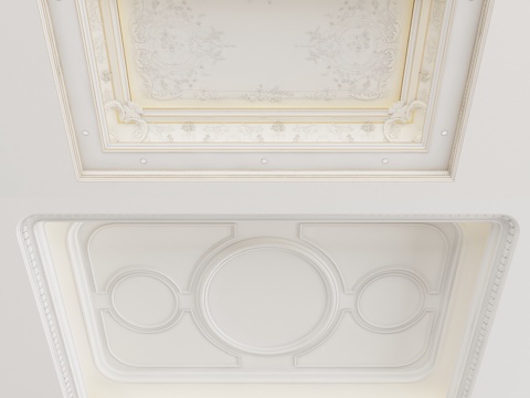 European-style ceiling