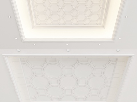 European-style ceiling