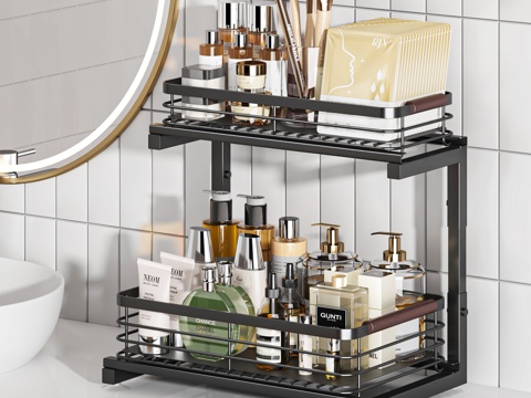 Modern Cosmetic Bathroom Rack