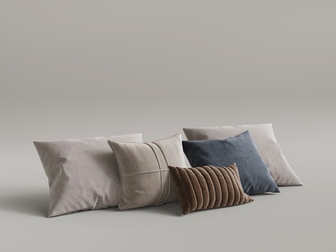 Modern pillow pillow combination