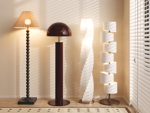 Modern Cream Floor Lamp Antique Floor Lamp Decorative Light Art Lamp Lamps