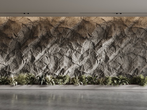 Modern rock Wall