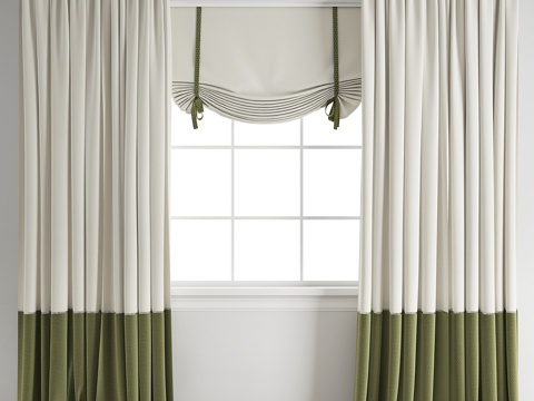 Modern Nordic Fabric Curtain