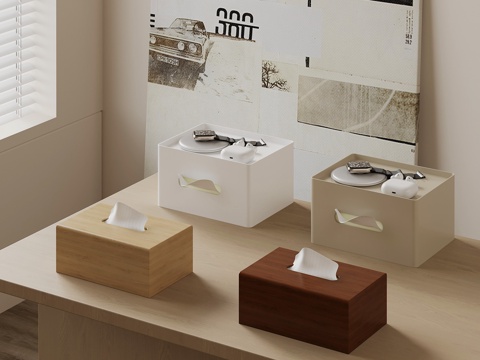 Modern paper extraction box watch