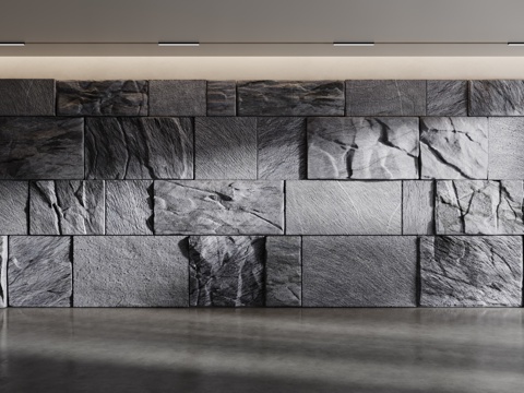 Modern rock Wall