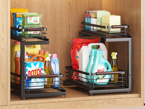 Modern Storage Rack Detergent Toiletries Laundry Liquid