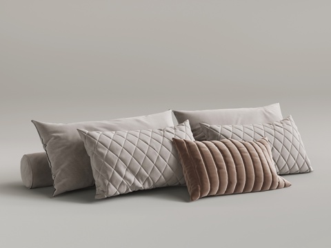 Modern pillow pillow combination