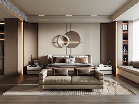 Modern Affordable Luxury Style Bedroom