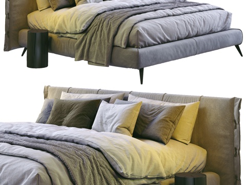 Modern Italian Double Bed