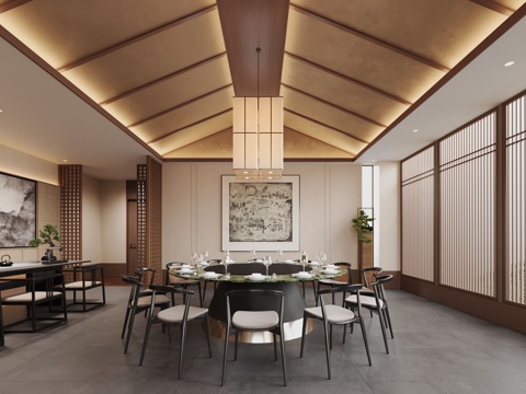 New Chinese DiningRoom Room