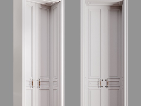 French double door