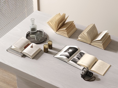 Modern Book Combination Camera Glass