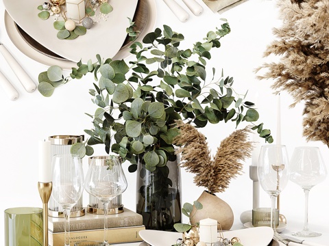 Tableware decoration combination