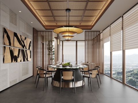 New Chinese DiningRoom Room