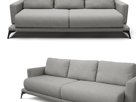 Modern Simple Double Sofa Double Sofa Simple Sofa Living Room Sofa