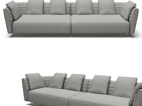 Modern Simple Double Sofa Double Sofa Simple Double Sofa Living Room Sofa