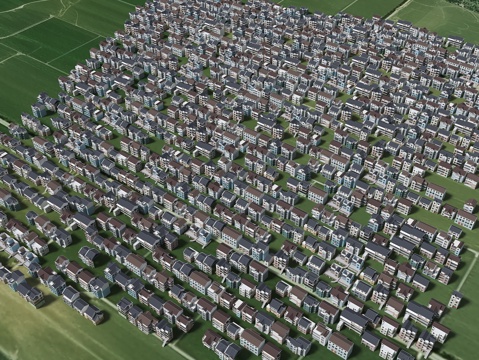 New Chinese-style Peasants' Houses Residential Buildings Village Famous Houses Self-built Houses Peasants' Houses Single-family