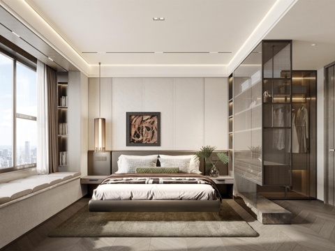 Modern Affordable Luxury Style Bedroom