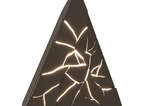 Catrinel modern wall lamp triangle wall lamp creative wall lamp outdoor wall lamp