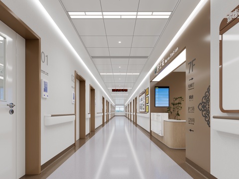 Nurse Station walkway