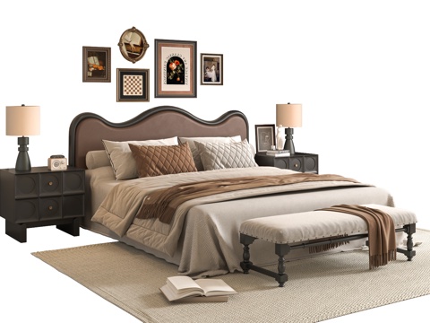 French Double Bed