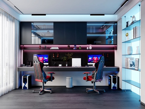 Modern E-sports room