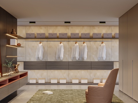 Modern Cloakroom