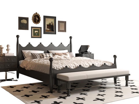 French Double Bed