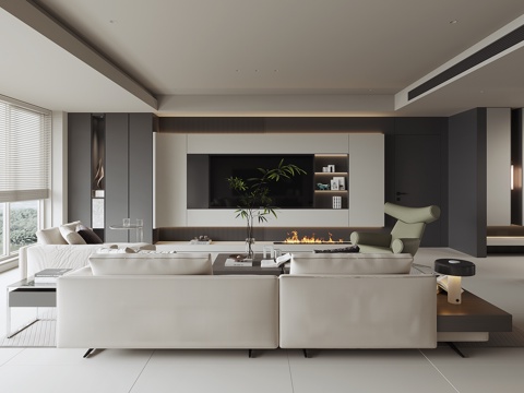 Modern Home Living Room