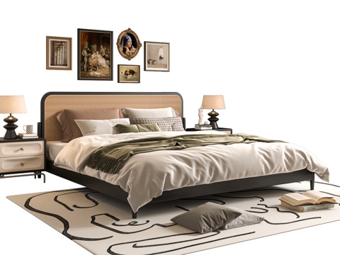 French Double Bed