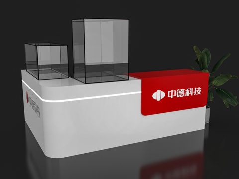 Modern Reception Desk Exhibition Display Booth Reception Desk Reception Desk Bar Counter Table