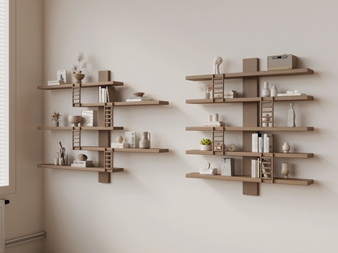 Nordic Bookshelf Storage Rack