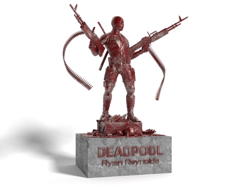 Modern Style Sculpture Ornaments Decoration Marvel Game Character Movie Character Hand