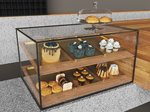 Modern Cake Cabinet Food Pastry