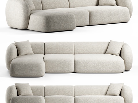 Modern Italian Martina Multiplayer Sofa