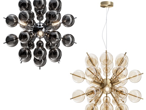 Modern Italian Affordable Luxury Style Decorative Chandelier